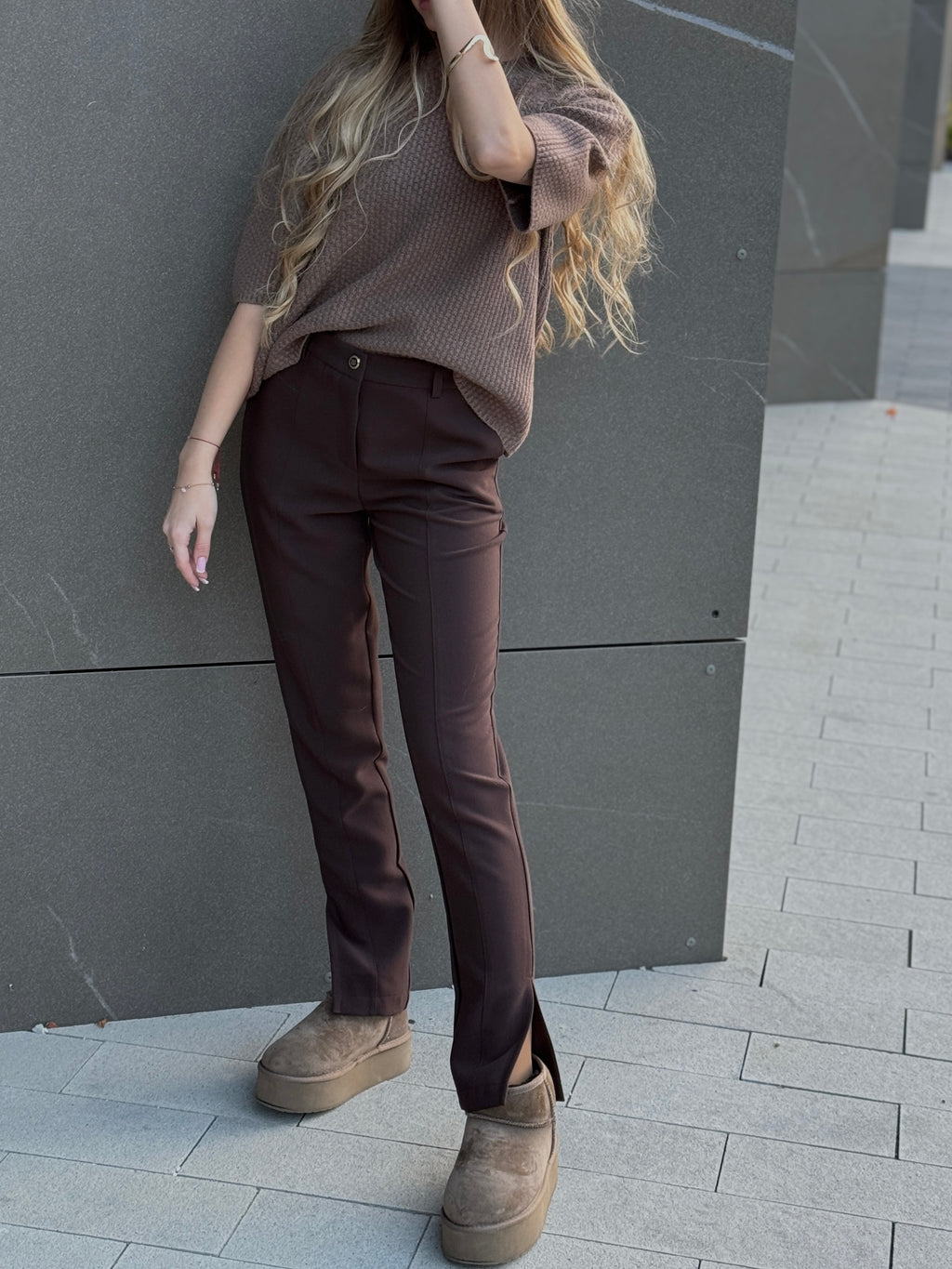 Chocolate Elegance Pants