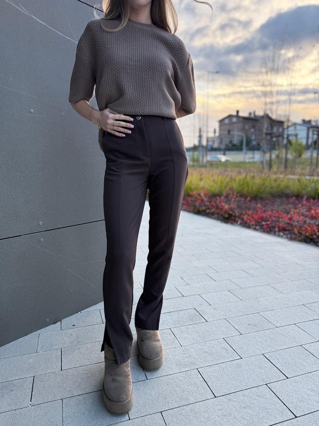 Chocolate Elegance Pants