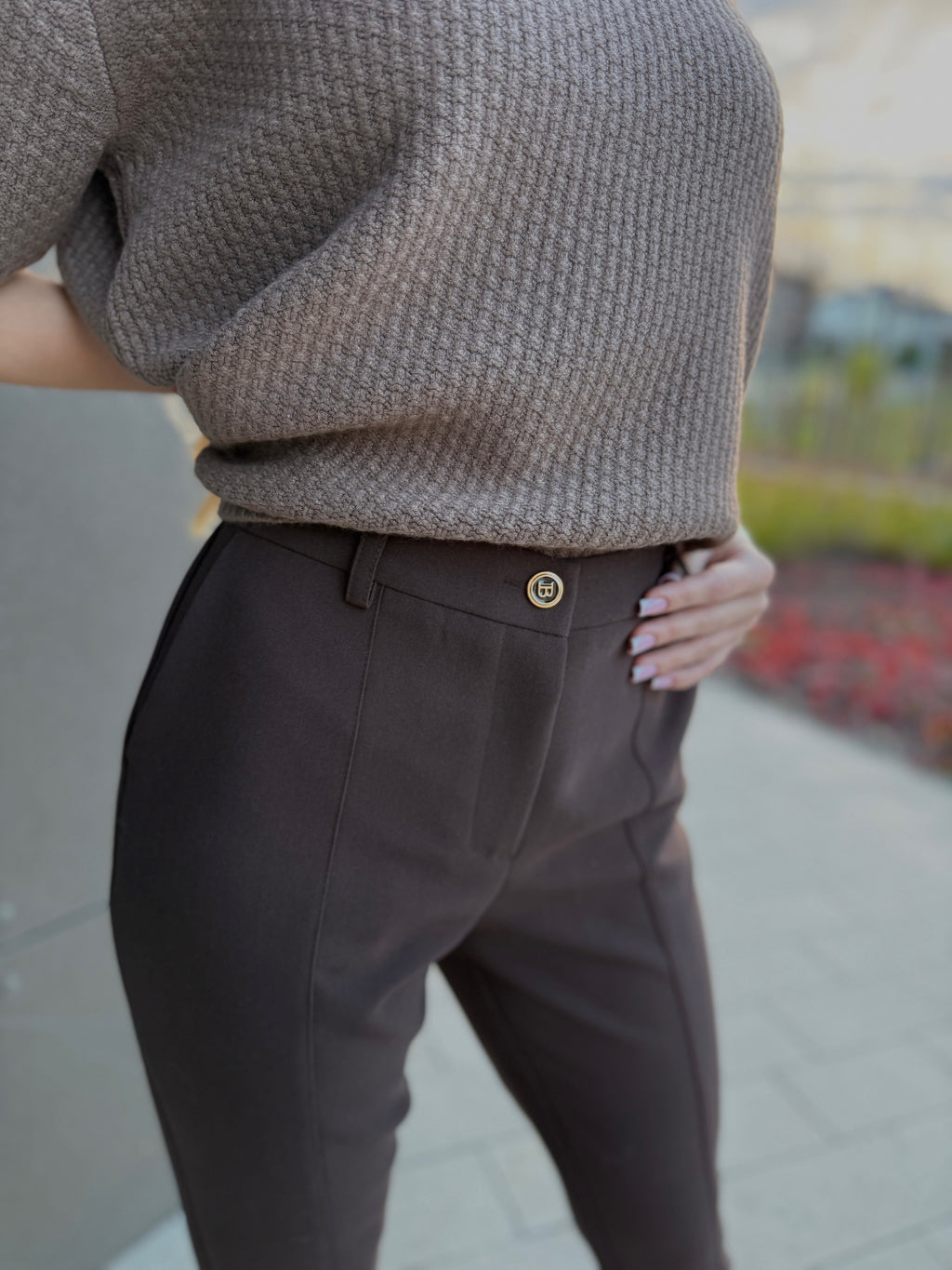 Chocolate Elegance Pants